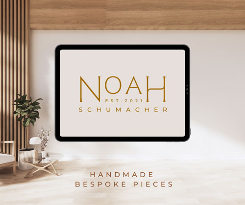 Canva Facebook Earthy Minimalistic Brand Logo Reveal Announcement Ipad