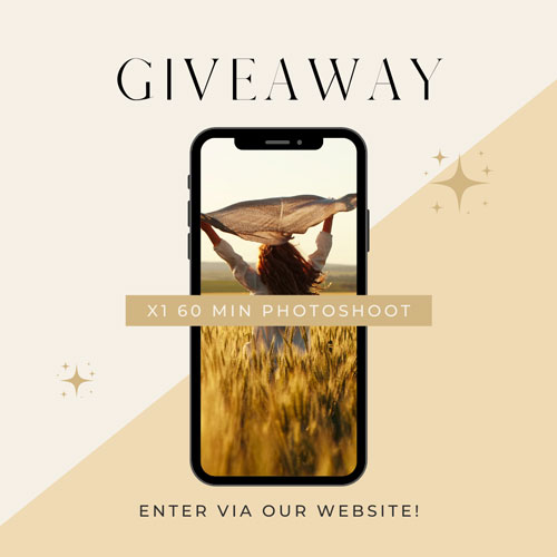 Canva Template Give Away Post Insta