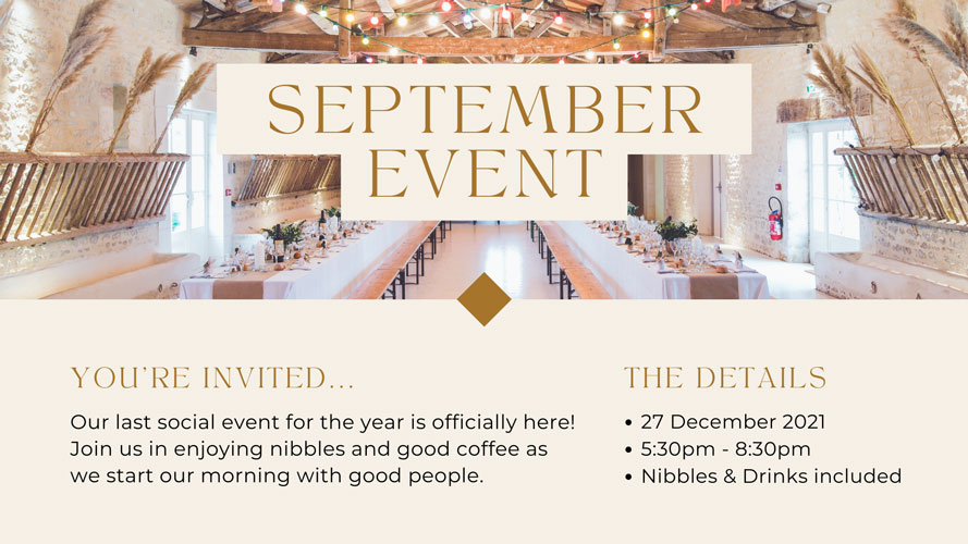 Canva Template Modern Sophisticated Social-Networking Event Facebook Banner