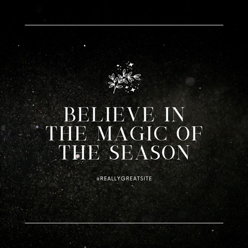 Canva Black Modern Positive Quote Instagram Post