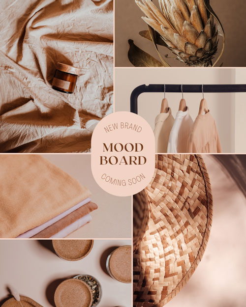 Canva Tan Earthy Feminine New Brand Reveal Coming Soon Instagram Portrait Post
