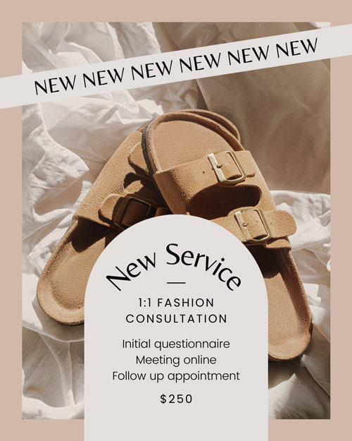 Canva Beige Earthy New Business Service Instagram Portrait Post