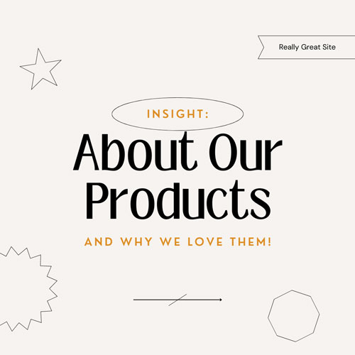 Canva Beige About Our Products Instagram
