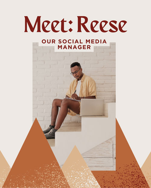 Canva Beige Earthy Meet The Team Instagram Portrait Post