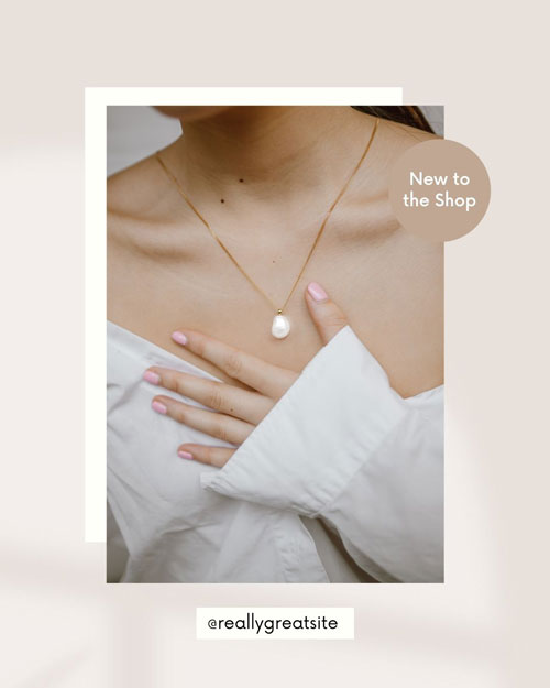 Canva Beige Minimalistic Aesthetic New Product Shop Instagram Post