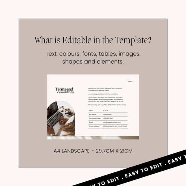 Client Welcome Packet Canva Template