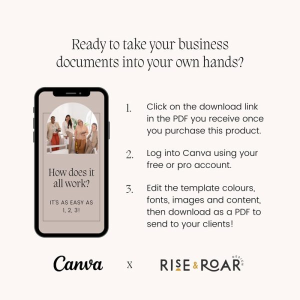 Client Welcome Packet Canva Template