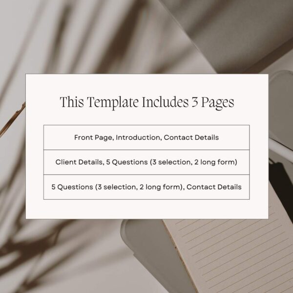 Feedback Form for Business Canva Template