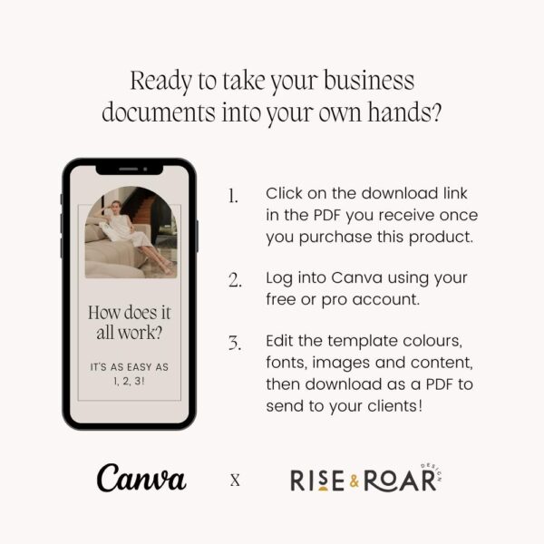 Session Notes and Summary Canva Template